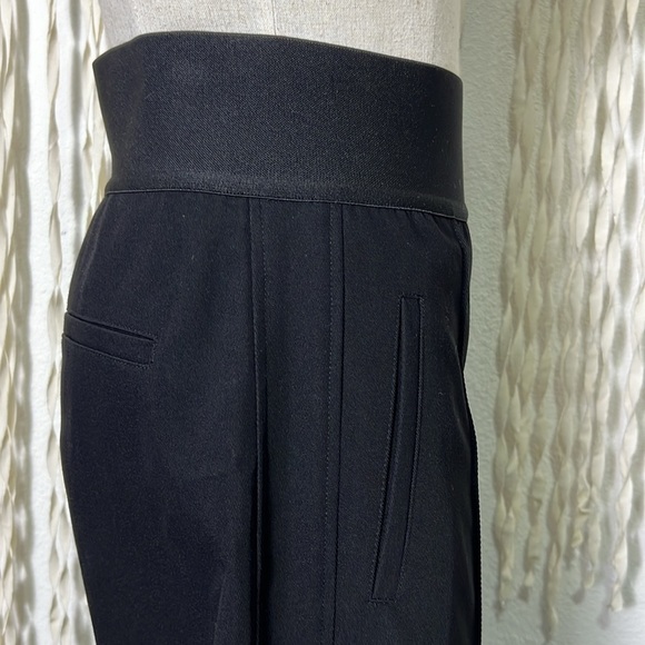 Me + Em Black Side Zip High Rise Pintuck Pant Size US2 - Picture 4 of 15